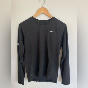 Nike running small long sleeve training shirt